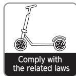 DUALT NC - Ne modifiez pas ou n'ouvrez pas vous-même la trottinette. - 1