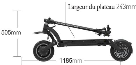 DUALT NC - Taille du produit - 2