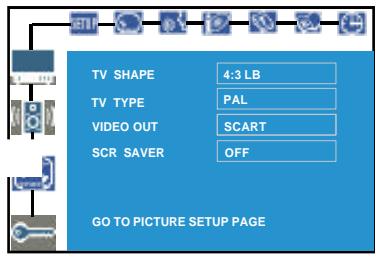 PROLINE DVD 3000 X ARG - Mise en place de l'image - 1