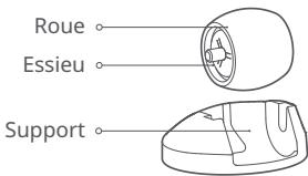 ROBOROCK 36DaRryASPI-ROBOT$5MAXNOIR - Roulette omnidirectionnelle - 1