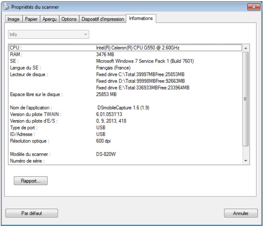 BROTHER DS820W - Informations - 1