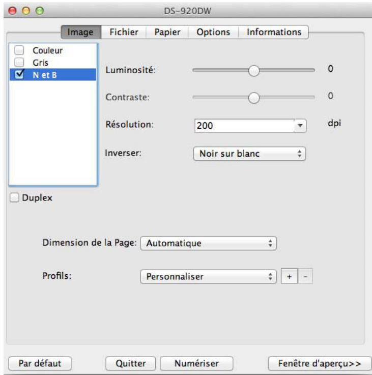 BROTHER DS820W - Utilisation de DSmobileCapture (Macintosh) - 1