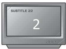 PEEKTON PK6006 - Fonction SOUS-TITRES - 3