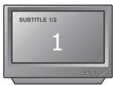 PEEKTON PK6006 - Fonction SOUS-TITRES - 2
