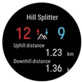 POLAR VANTAGE V2 NOIR - RÉSUMÉ HILL SPLITTER - 1