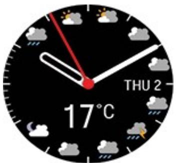 POLAR VANTAGE V2 NOIR - MÉTÉO - 1