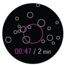 POLAR VANTAGE V2 NOIR - Exercice de respiration Serene sur votre montre - 2