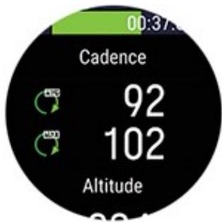POLAR VANTAGE V2 NOIR - Zones de vitesse - 1