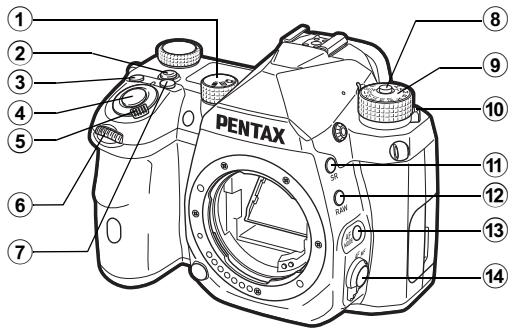 PENTAX K-3 MARK III NU NOIR - Commandes - 1