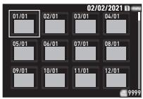 PENTAX K-3 MARK III NU NOIR - Tournez  vers la gauche a l'etape 1, « Affichage d'images multiples » (p.85). - 2