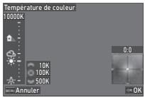 PENTAX K-3 MARK III NU NOIR - Réglage du balance des blancs avec la température de couleur - 1