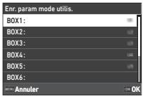PENTAX K-3 MARK III NU NOIR - Enregistrement des réglages - 1