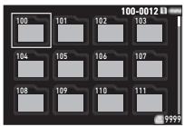 PENTAX K-3 MARK III NU NOIR - Tournez  vers la gauche a l'etape 1, « Affichage d'images multiples » (p.85). - 1