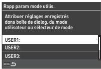 PENTAX K-3 MARK III NU NOIR - Changement des réglages - 1
