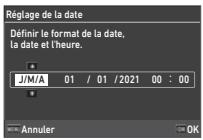 PENTAX K-3 MARK III NU NOIR - Réglage de la langue, date, heures et couleur de l'écran - 1