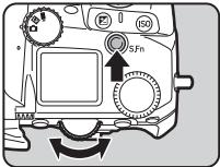 PENTAX K-3 MARK III NU NOIR - Appuyez sur Sf, puis tournez - 1