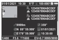 PENTAX K-3 MARK III NU NOIR - Affichage des informations détaillées - 5