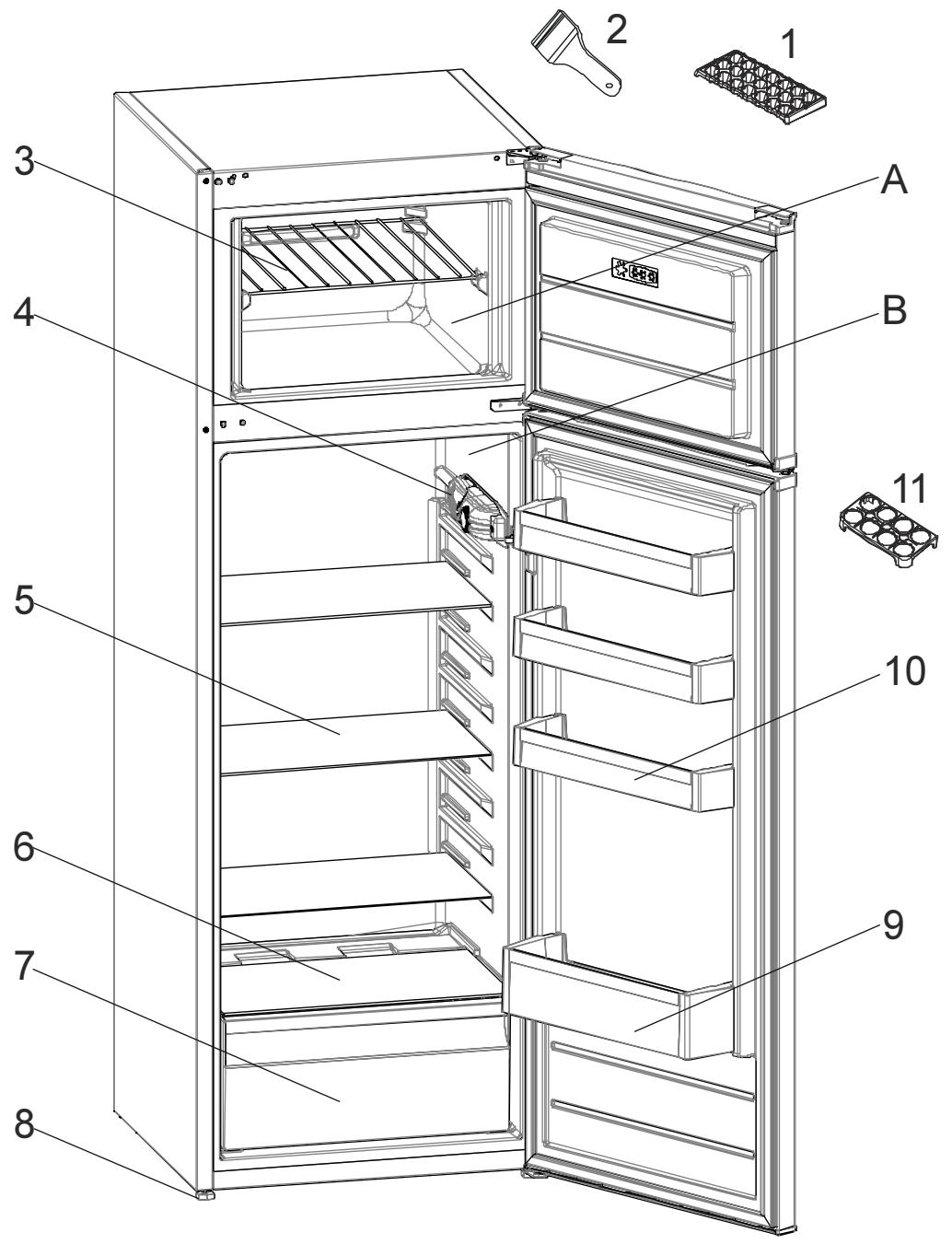 VESTFROST DDV240WH - FICHE PRODUIT - 2