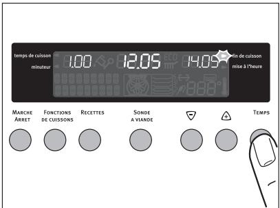 ARTHUR MARTIN FE 6699 X - Utilisation combinée des fonctions Temps de cuisson et Fin de cuisson - 3
