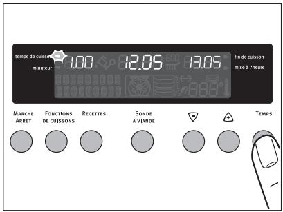 ARTHUR MARTIN FE 6699 X - Utilisation combinée des fonctions Temps de cuisson et Fin de cuisson - 2