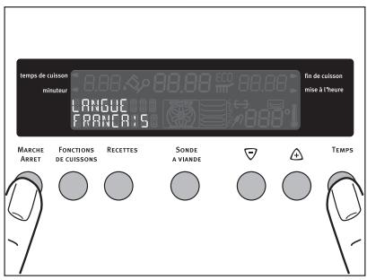 ARTHUR MARTIN FE 6699 X - Sélection de la langue - 4