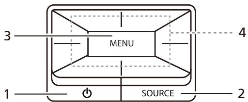 ACER C112 - Panneau de commande - 1