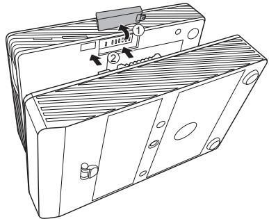 ACER C112 - Utilisation de la batterie du projecteur - 1