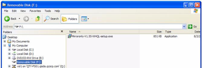 ACER C112 - Connexion d'un ordinateur (sur le connecteur USB B) - 1