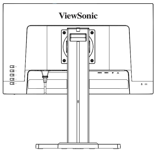 VIEWSONIC XG2405 - Installation du socle - 3