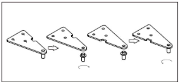 DE DIETRICH DRS1224FS - How to reverse the door - 7