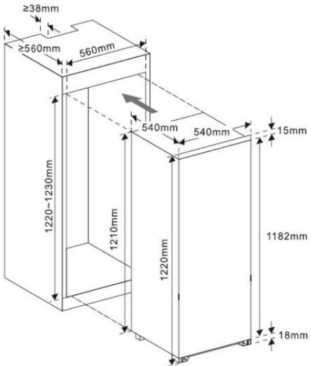 DE DIETRICH DRS1224FS - Kits for installation - 9