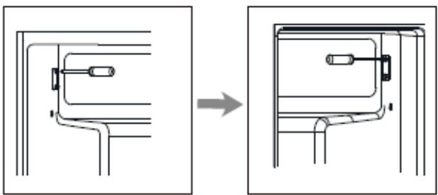 DE DIETRICH DRS1224FS - How to reverse the door - 3