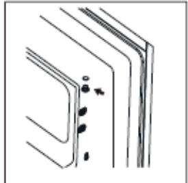 DE DIETRICH DRS1224FS - How to reverse the door - 4