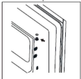 DE DIETRICH DRS1224FS - Inverser le sens d'ouverture des portes - 4