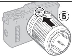 NIKON 1 AW1 BK 11-27.5 - Montez l'objet étanche. - 6