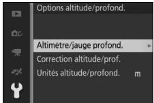 NIKON 1 AW1 BK 11-27.5 - Sélectionnez Altimètre/jauge profond. - 2