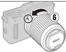 NIKON 1 AW1 BK 11-27.5 - Montez l'objet étanche. - 8