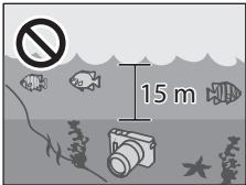 NIKON 1 AW1 BK 11-27.5 - Consignes: étanchéité à l'eau et à la poussière - 1