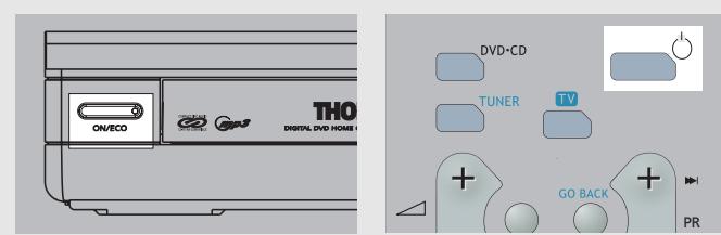 THOMSON LDPL 930 VD - Allumer/éteindre - 1