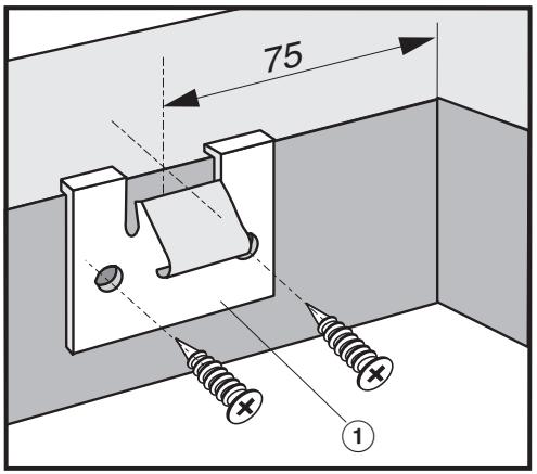 MIELE KM 500 - Fixation des agrafes - 1
