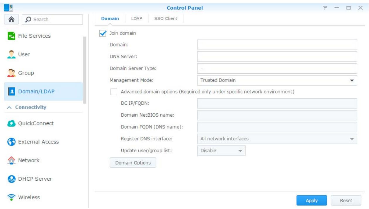 SYNOLOGY DS216+ II - Joindre un Synology NAS à un domaine/LDAP - 1