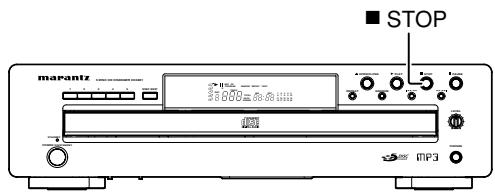 MARANTZ CC 4001 - EFFACER LES PLAGES PROGRAMMÉES - 6