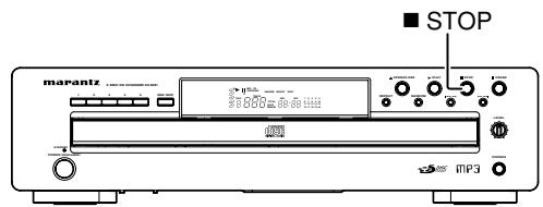 MARANTZ CC 4001 - EFFACER LES PLAGES PROGRAMMÉES - 2