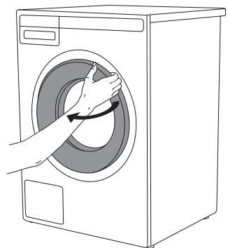 DARTY W2084.W/2 - ÉTAPE 3 : OUVREZ LE HUBLOT ET CHARGEZ LE LINGE. - 1