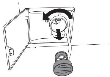 DARTY W2084.W/2 - NETTOYAGE DU FILTRDE LA POMPE - 4