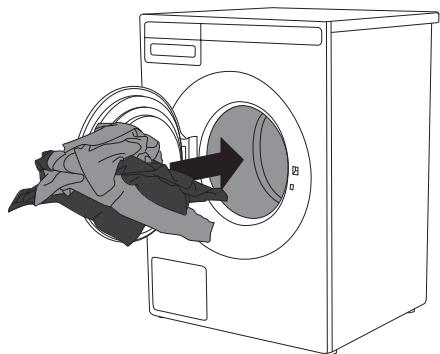 DARTY W2084.W/2 - ÉTAPE 3 : OUVREZ LE HUBLOT ET CHARGEZ LE LINGE. - 3
