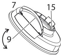 RUSSELL HOBBS KM18-553 - UTILISATION DU MÉLANGEUR SUR SOCLE - 10