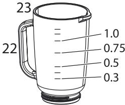 RUSSELL HOBBS KM18-553 - UTILISATION DU MÉLANGEUR SUR SOCLE - 5