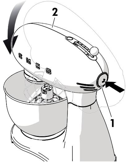 SMEG SMFO1SVEU - Mode d'emploi du robot pâtissier - 8