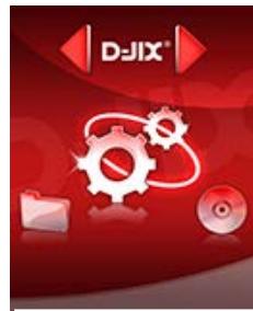 D-IIX M350 8 GO FM NOIR - Organisation du Menu Principal - 8